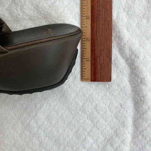 NWT COLE HAAN Brown Woman Thong Sandal size 8B - Picture 8 of 9